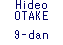 Hideo OTAKE 9-dan