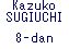 Kazuko SUGIUCHI 8-dan