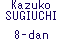 Kazuko SUGIUCHI 8-dan