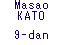 Masao KATO 9-dan