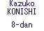 Kazuko KONISHI (8-dan)