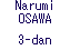 Narumi OSAWA (3-dan)