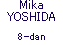 Mika YOSHIDA 8-dan