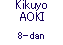 Kikuyo AOKI 8-dan