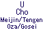 U CHO Meijin / Tengen / Oza / Gosei