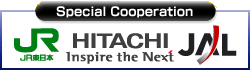 Special Cooperation / East Japan Railway, HITACHI, Japan Airlines