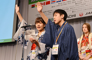 日本代表の選手宣誓
