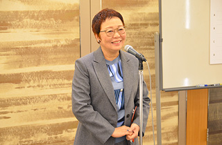 Speech by Ms. Hiroko Taki, Director of the Japanese Pair Go Association