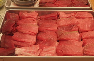 The most popular tuna sushi