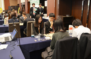 The first round of the 3rd World Students Pair Go Championship