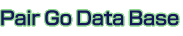 Pair Go Data Base