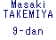 Masaki TAKEMIYA 9-dan