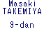 Masaki TAKEMIYA 9-dan