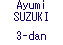 Ayumi SUZUKI 3-dan