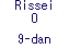 Rissei O 9-dan