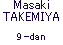 Masaki TAKEMIYA 9-dan