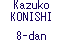 Kazuko KONISHI 8-dan