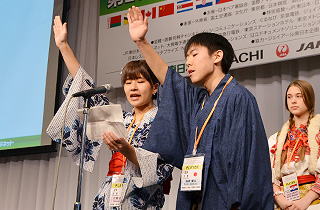 The pledge of fair play by the Japanese pair