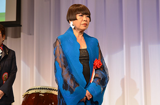 Best Dressers Awards chief judge, Junko Koshino