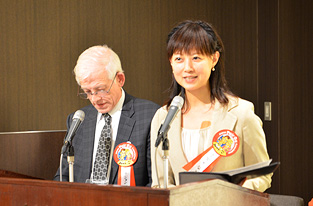 MCs: Ms. Nako Sekimoto and Mr. John Power