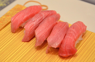 The most popular tuna sushi