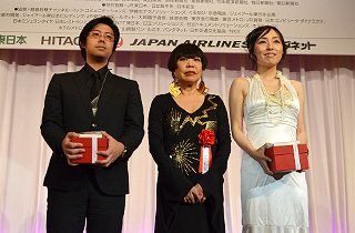 Fashion Award winners: Okumoto & Shiiba of the Handicap B Block.
