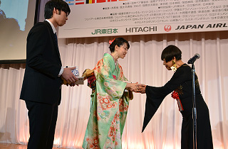 Kimono Award winners: Shiono & Ishimura of the Handicap A Block.