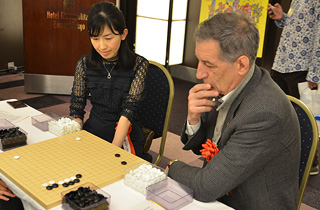 Ms. Kaori Aoba (5dan) & Mr. Bernard Delmas