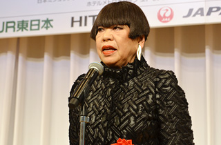 Ms. Junko Koshino, an international designer, was the chairperson of the Best Dressers Awards this year