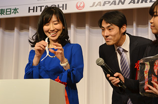 Ms. Kaori Aoba 5dan & Kazushige Ando 5dan