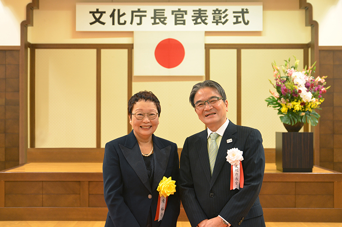 宮田長官と記念撮影