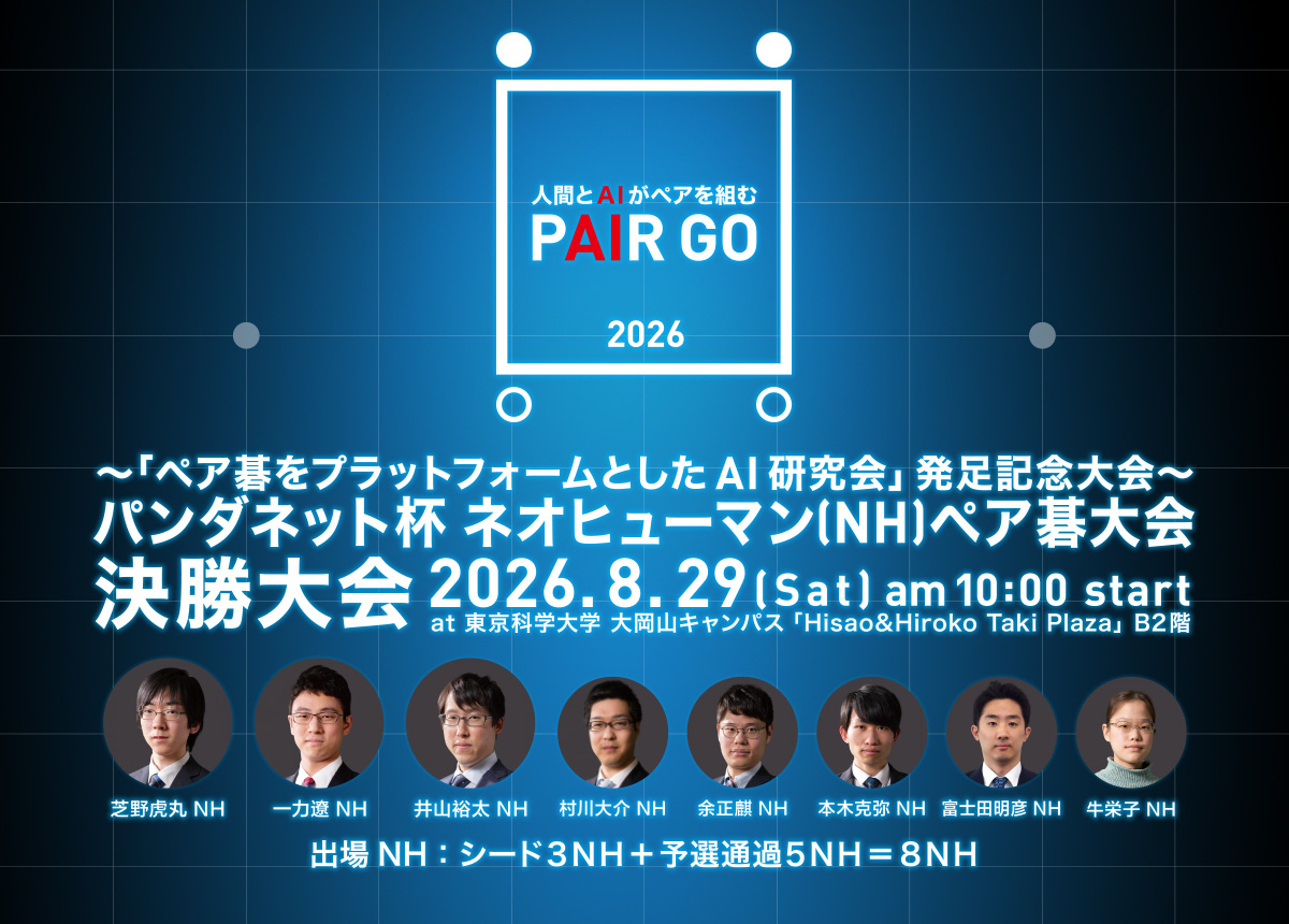 ネオヒューマン（NH）ペア碁大会 決勝大会
