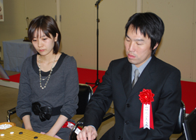 Ayumi Suzuki 4-dan , Kimio Yamada