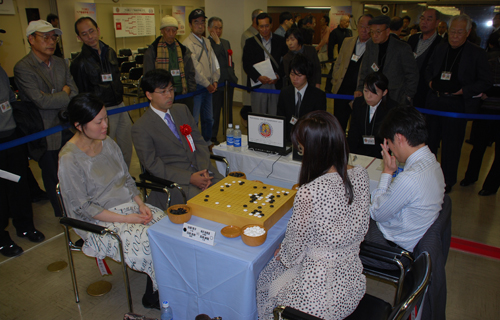 Yukari Umezawa, Womenfs Kisei , Shinji Takao 9-dan , Keiko Kato 6-dan , Naoki Hane Honinbo