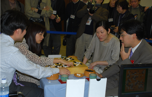 Yukari Umezawa, Womenfs Kisei , Shinji Takao 9-dan , Keiko Kato 6-dan , Naoki Hane Honinbo