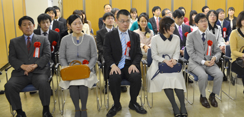 開始前の棋士