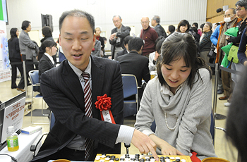 鈴木歩六段・金秀俊八段ペア