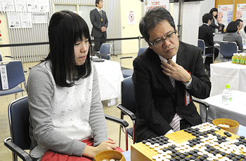 王景怡二段・山城宏九段ペア