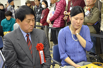 加藤啓子六段・小林光一名誉三冠(名誉棋聖・名誉名人・名誉碁聖)ペア