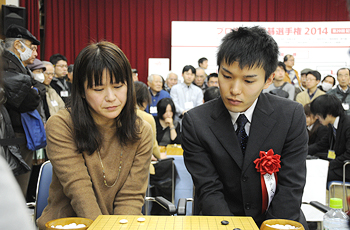 知念かおり四段・瀬戸大樹七段ペア